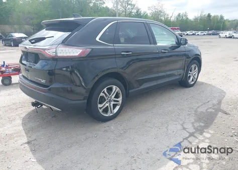 2017 Ford Edge Titanium from USA, damaged, VIN 2FMPK4K97HBB82314
